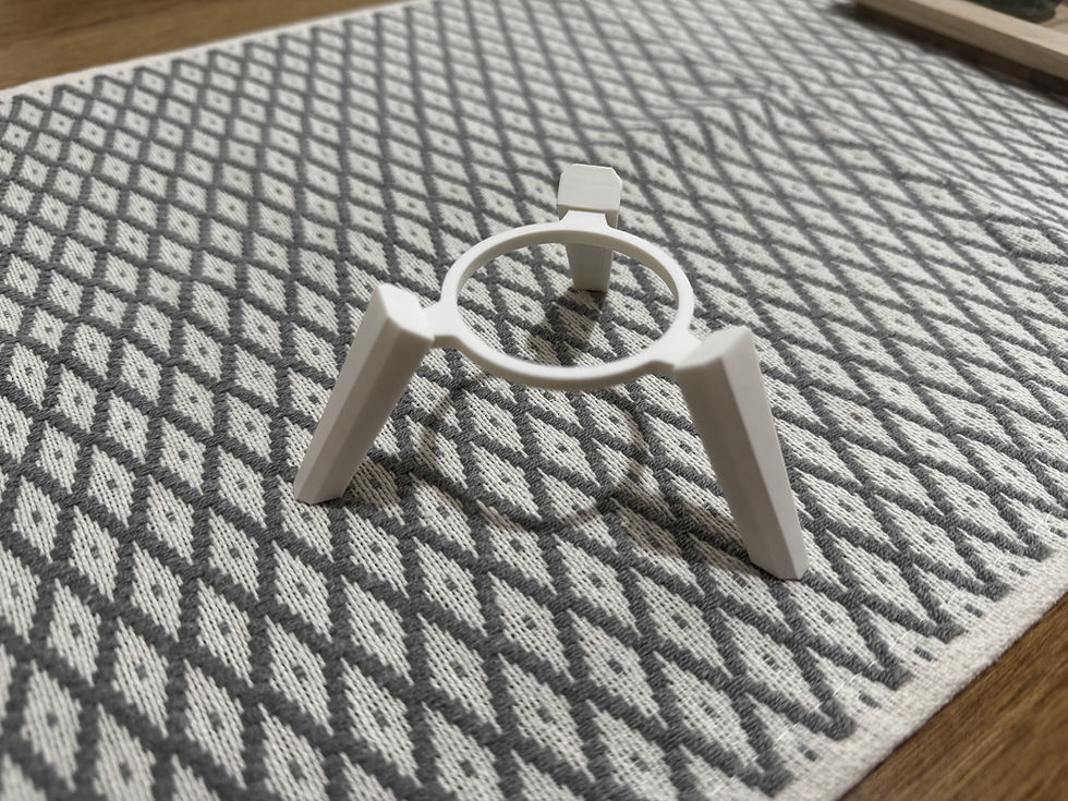 Thumbnail: 3D printed Apple HomePod mini stand with wood effect legs