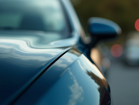 Ceramic coated car
