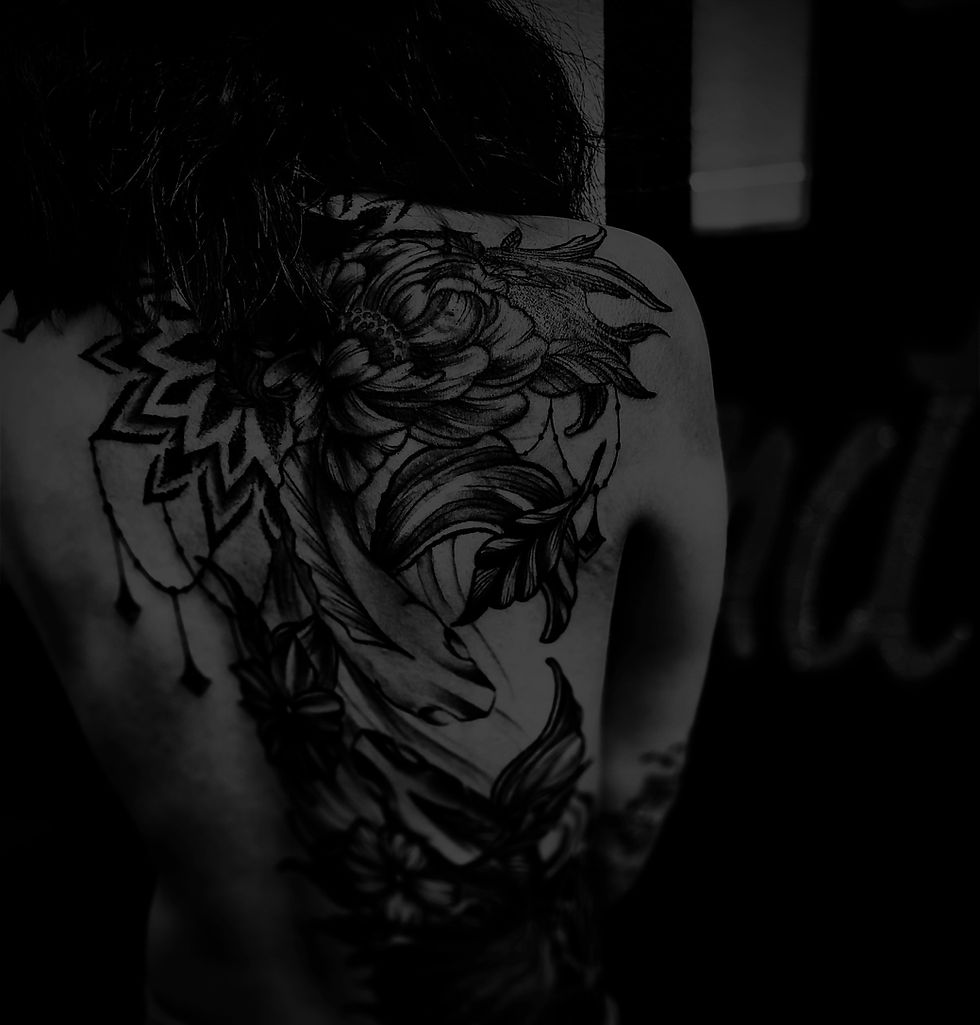 Tattoo by DTM artist.