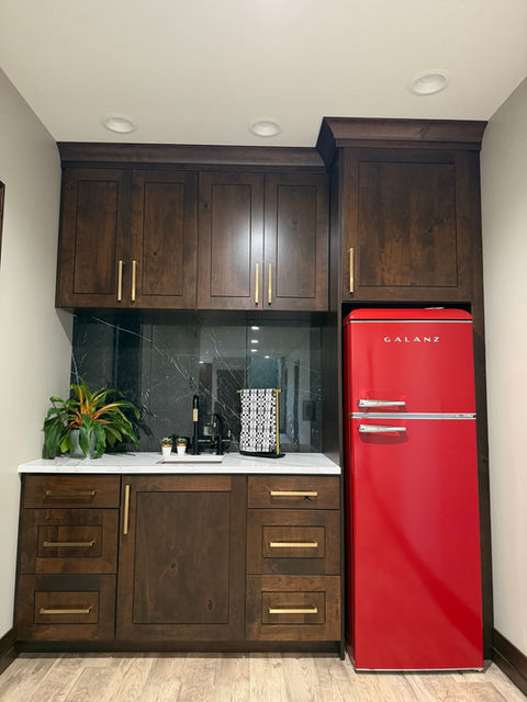 Stained Cherry Kitchenette
