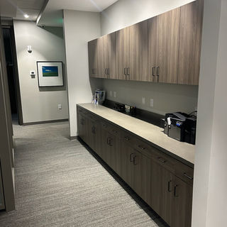 Plastic Laminate Bank Casework