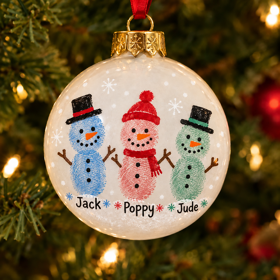 £ 10 Kids bauble painting Morning