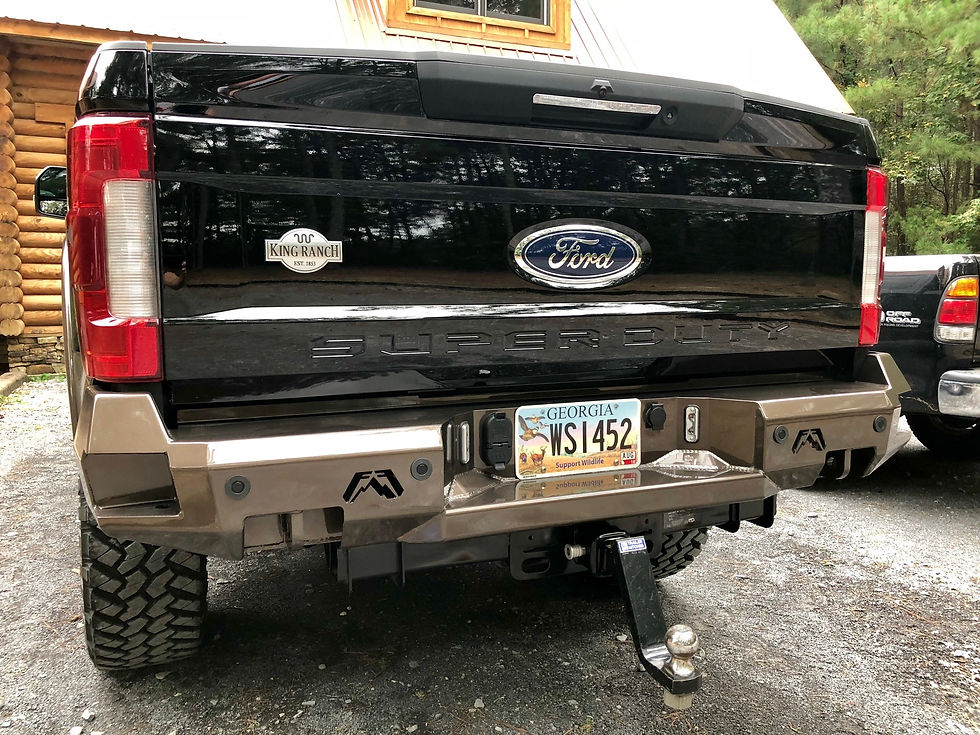 Fab Fours Rear Bumper