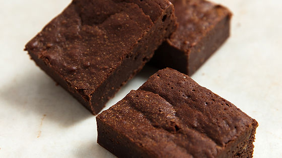 Brownies - cacao nibs & salt