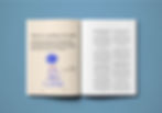 Editorial design for an interview page displayed in a magazine spread.