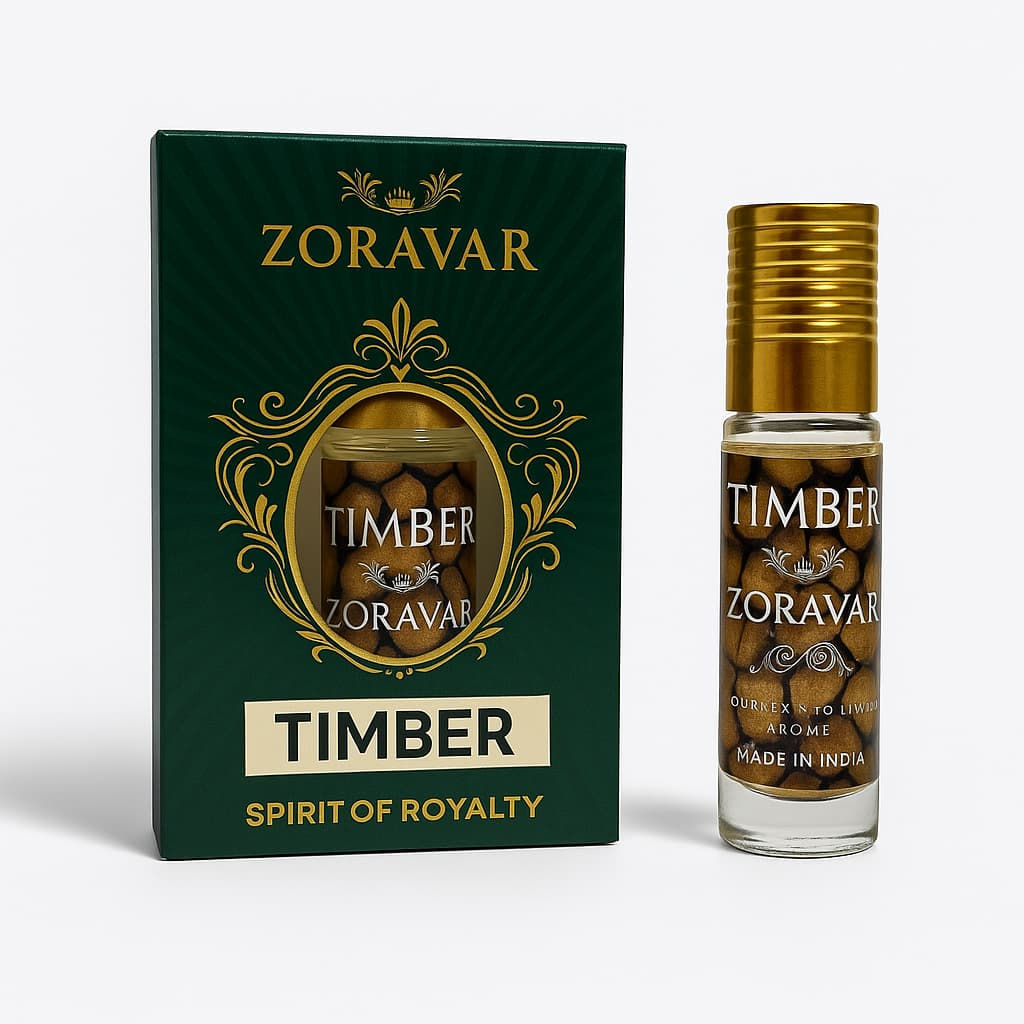 Timber Roll On Attar By Zoravar Fragrance