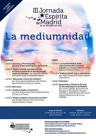 jornada espirita madrid