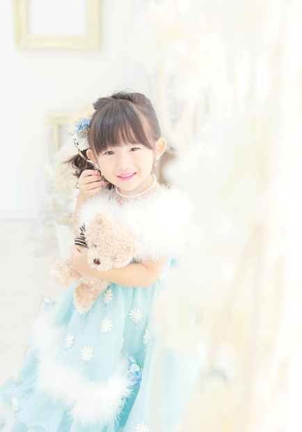 七五三撮影：「写真を見て気に入りました。ポジティブな声かけをして頂いたので本人も機嫌よく撮影できました」