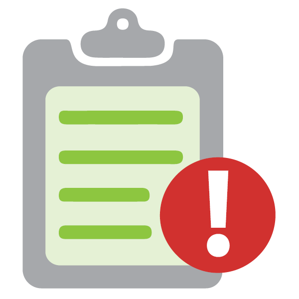 A clipboard