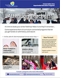 winter programs flyer cover