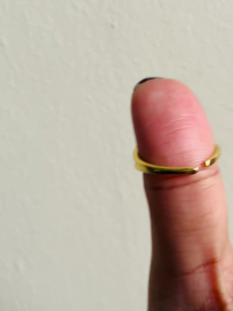 Thumbnail: Hold Me Tight Gold Ring, Adjustable Gold Curb Ring