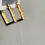Thumbnail: gold Diamond Rectangular Hoops| Women & Girls| Tarnish-Resistant