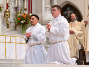 “Siempre recuerden ejercer la caridad de Cristo”, arzobispo a los nuevos diáconos