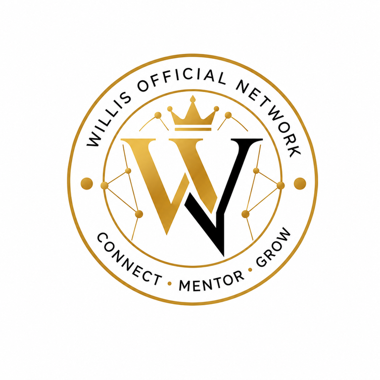 Willis Official Network gold logo badge