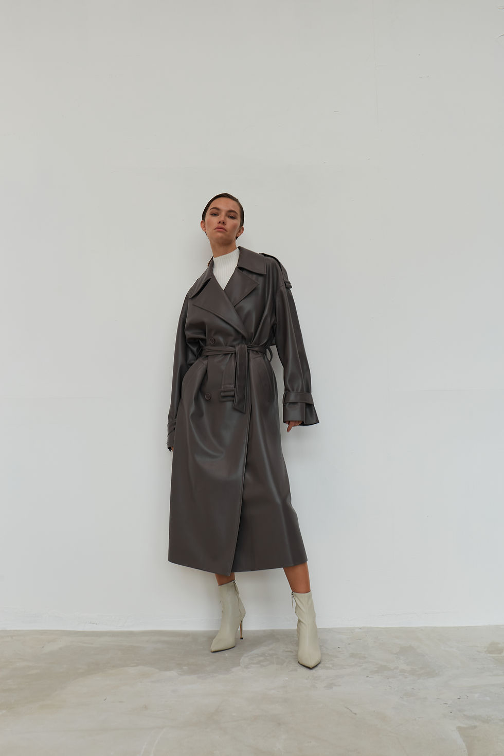 Thumbnail: Тренч из эко-кожи