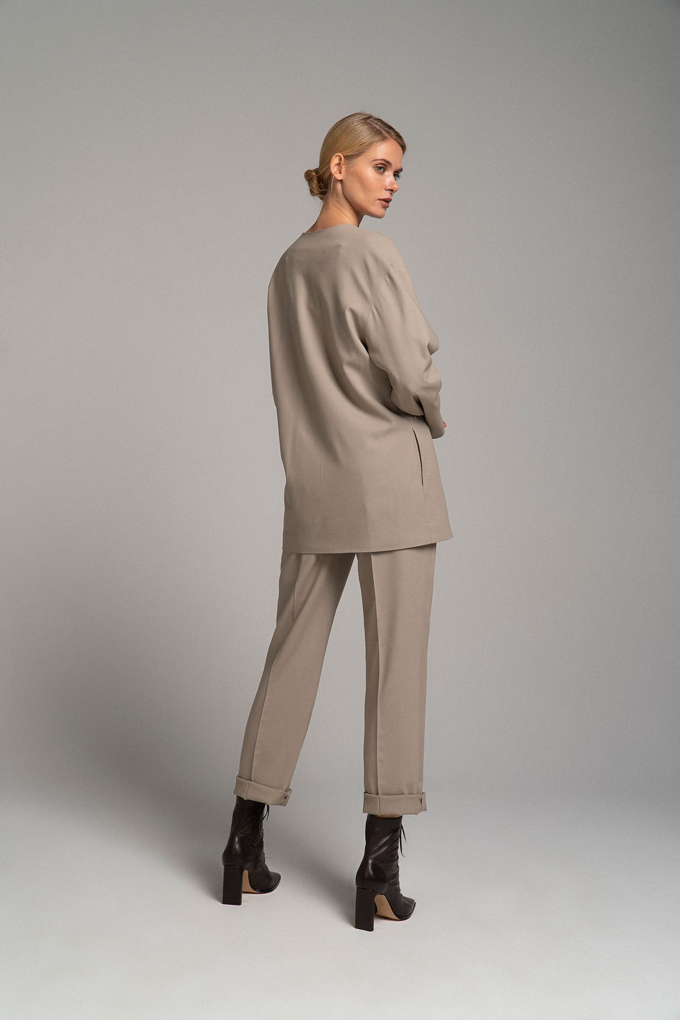 Thumbnail: Жакет свободного кроя