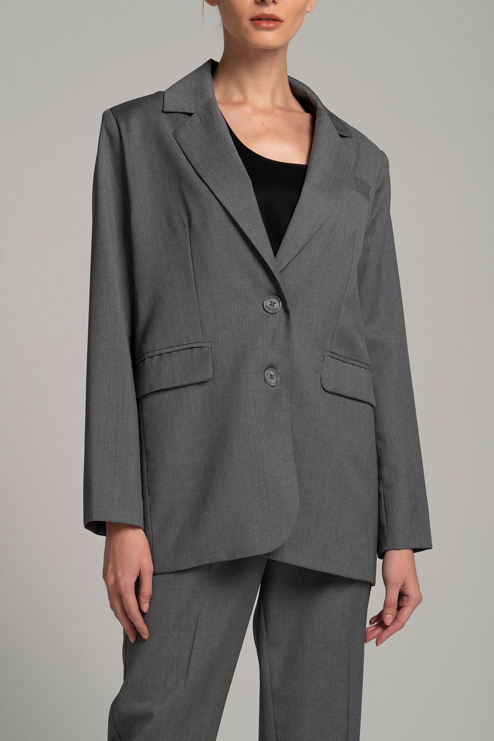 Thumbnail: Жакет свободного кроя из шерсти