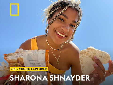 Tod'Aérs "2022 Global Young Leader of the Year" Sharona Shnayder recognized as NatGeo Young Explorer