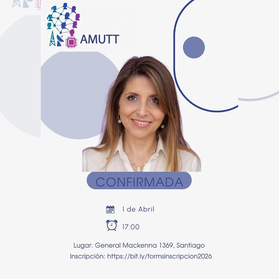 Tod’Aérs Deputy Chairperson of the Governing Board H.E. Pamela Gidi Joins AMUTT Panel on the Future of Telecommunications in Chile