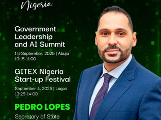 Tod’Aérs Board Member H.E. Pedro Lopes Highlights Africa’s Own Innovation Model at GITEX Nigeria