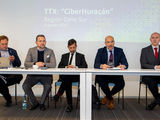 Tod’Aérs Board Member H.E. Luis Salazar at the Regional Cyber security Exercise for Southern Cone 