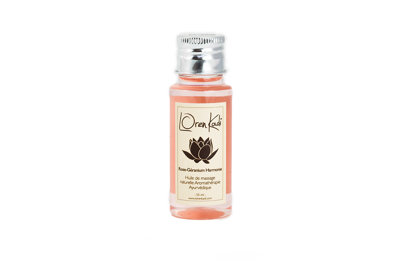 Huile de massage "Rose et géranium"