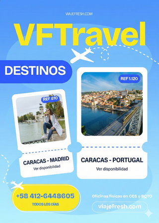 Agencias de viaje en Venezuela. Pasajes aéreos desde y hacia Venezuela. Agencia de viajes en Caracas. Caracas Travel Agency