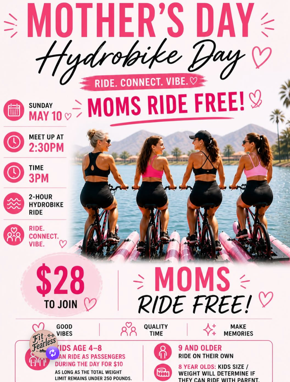 Fit & Fearless LA — Mother's Day Hydrobike Day
