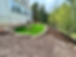 landscaped back yard in Colorado Springs 