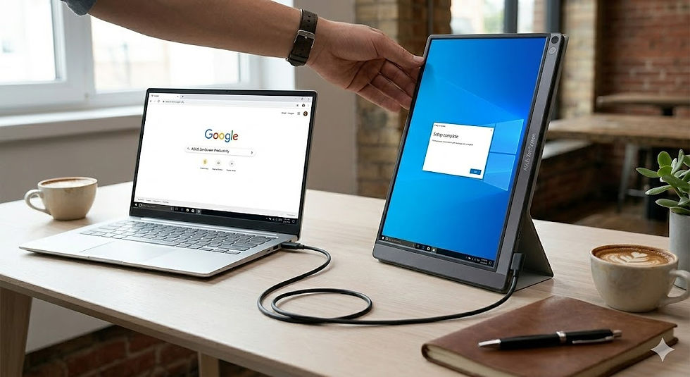 Thumbnail: ASUS ZenScreen 15.6” 1080P Portable USB Monitor 