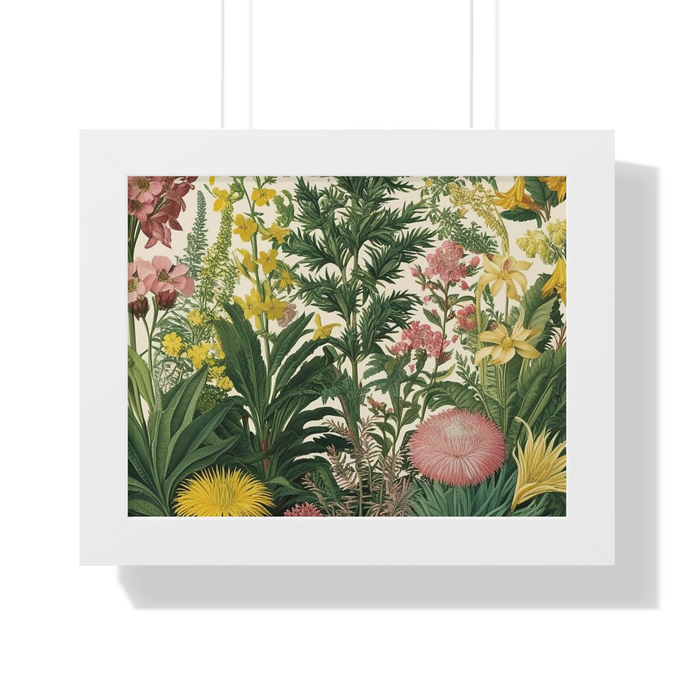 Thumbnail: Vintage Wildflower Garden Botanical Print – Timeless Collection