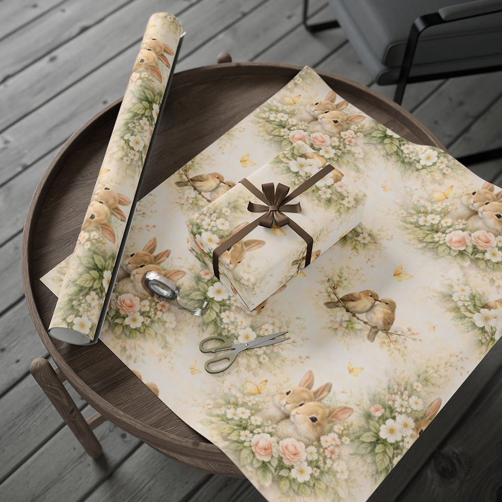 Thumbnail: Gentle Wildlife Spring Wrapping Paper – Timeless Collection