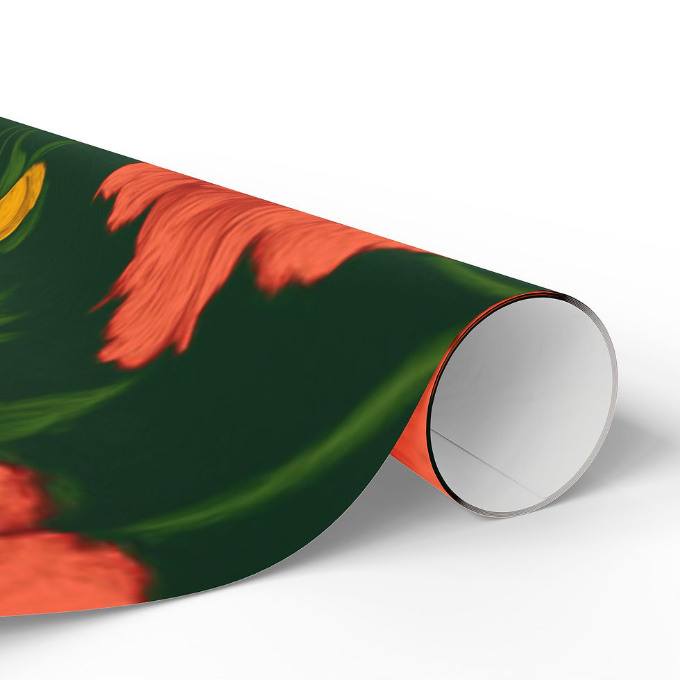 Thumbnail: Elegant Roses & Peonies Wrapping Paper – Timeless Collection