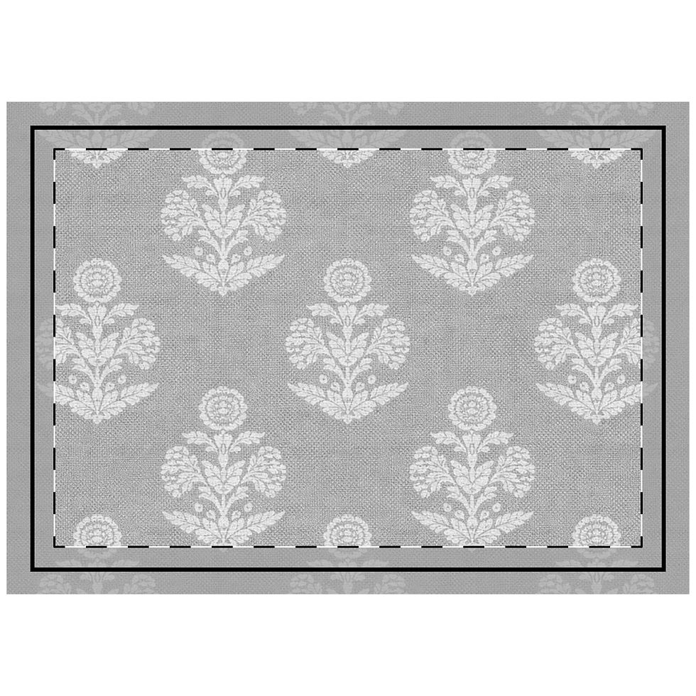 Thumbnail: Grey & White Damask Throw Pillow – Timeless Collection