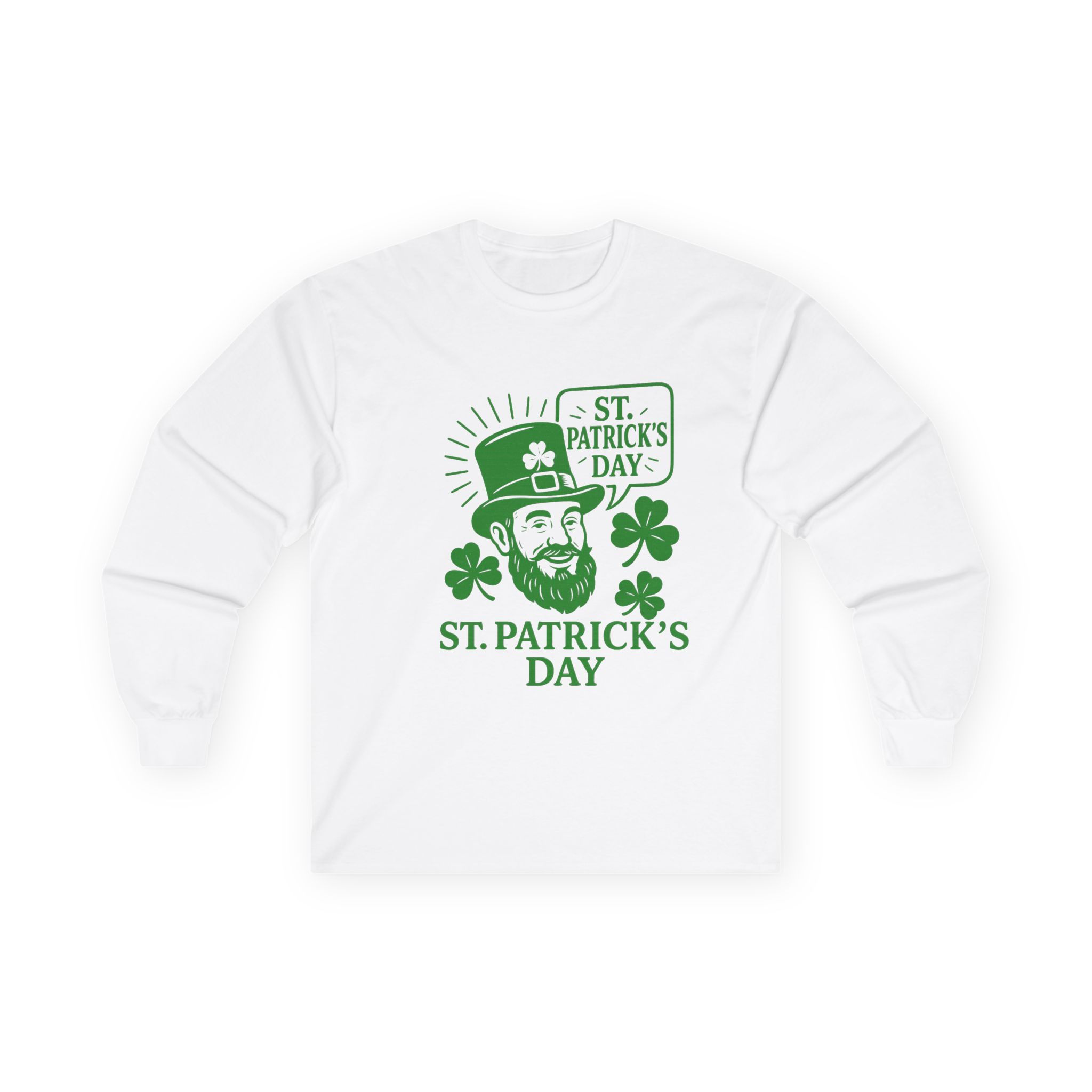 St. Patrick's Day Long Sleeve Tee — Irish-Inspired Holiday Specialty Collection