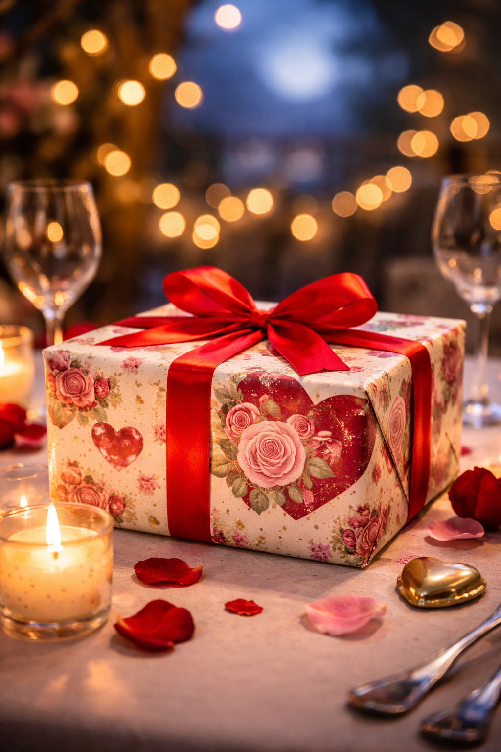 Hearts, Roses & Forever Moments – Valentine Gift Wrap