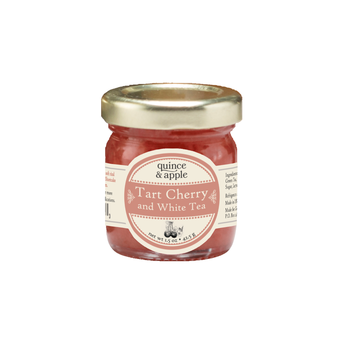 Quince & Apple Tart Cherry and White Tea Conserve-1.5oz-12 per case