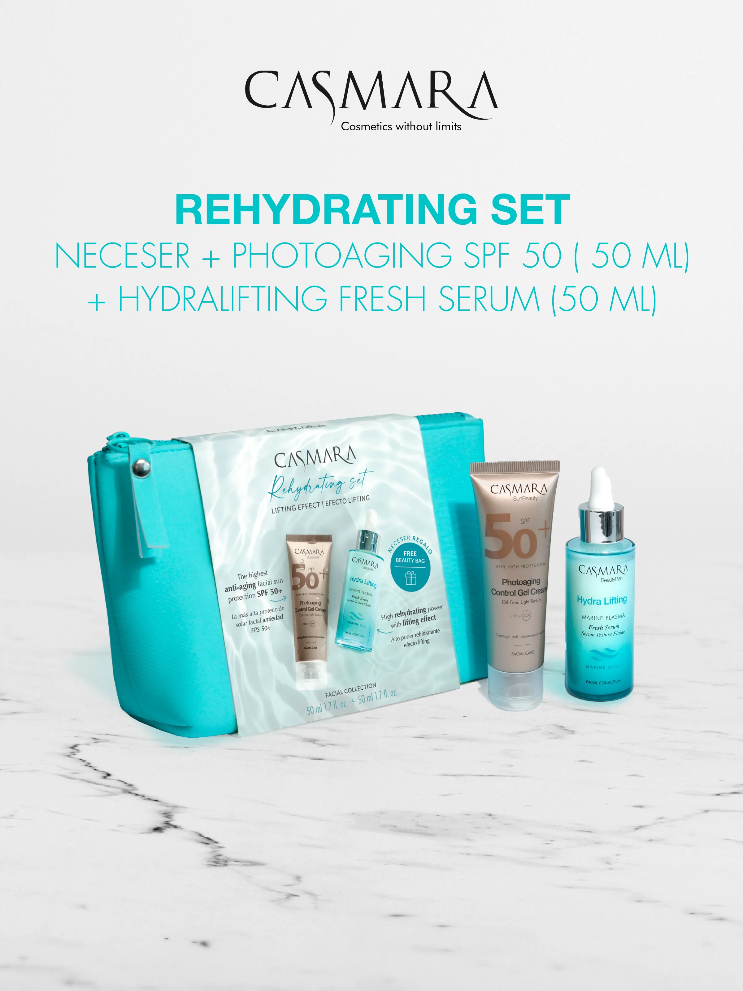 NECESER + Photoaging SPF 50 + Hydralifting Fresh Serum