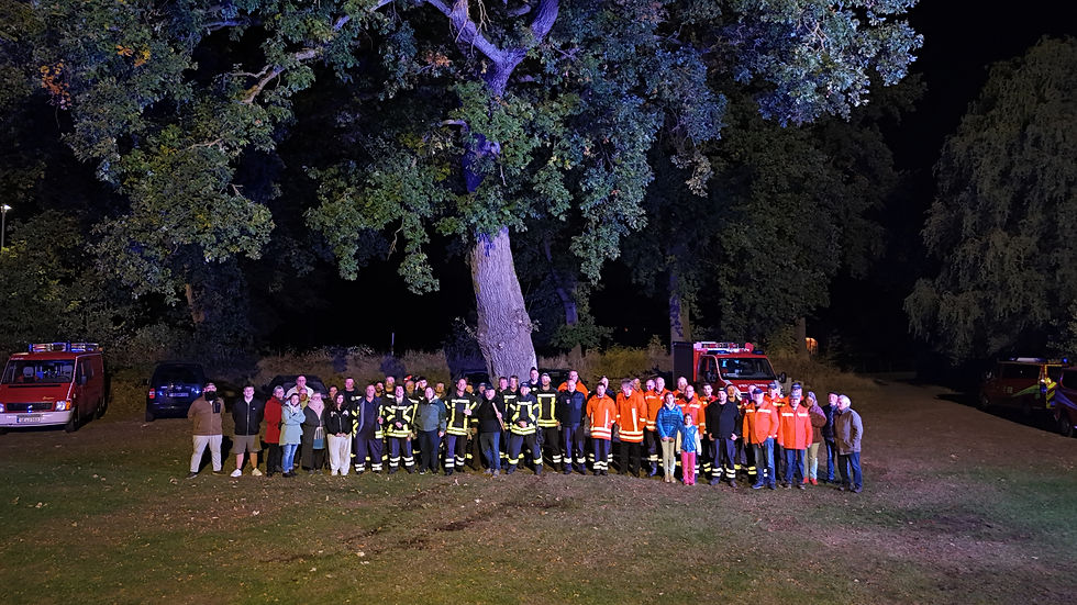 Saisonabschluß der "Eimergruppe"