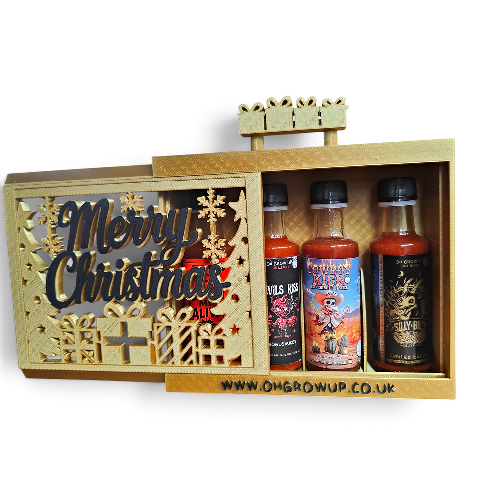 Thumbnail: Merry Christmas Hot Sauce Gift Set