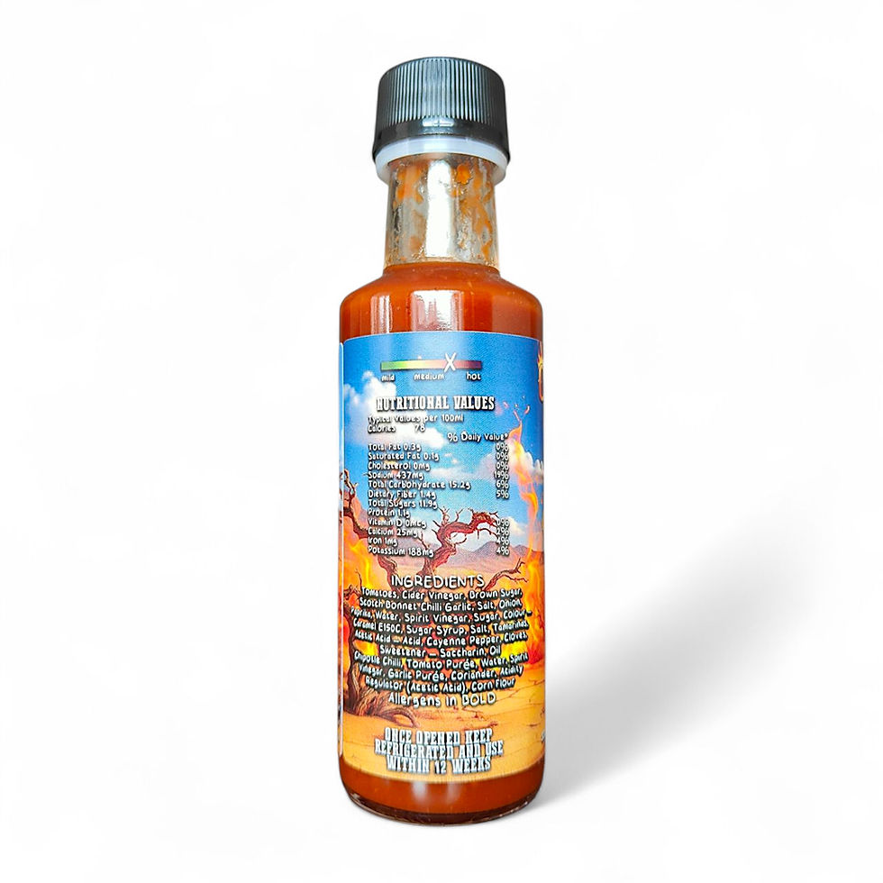 Thumbnail: Cowboy Kick BBQ & Chipotle Hot Sauce (Medium/Hot)