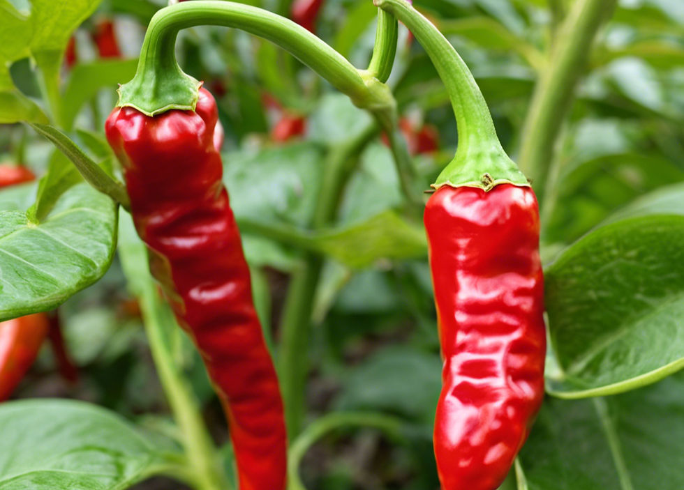 de cayenne chillies uk