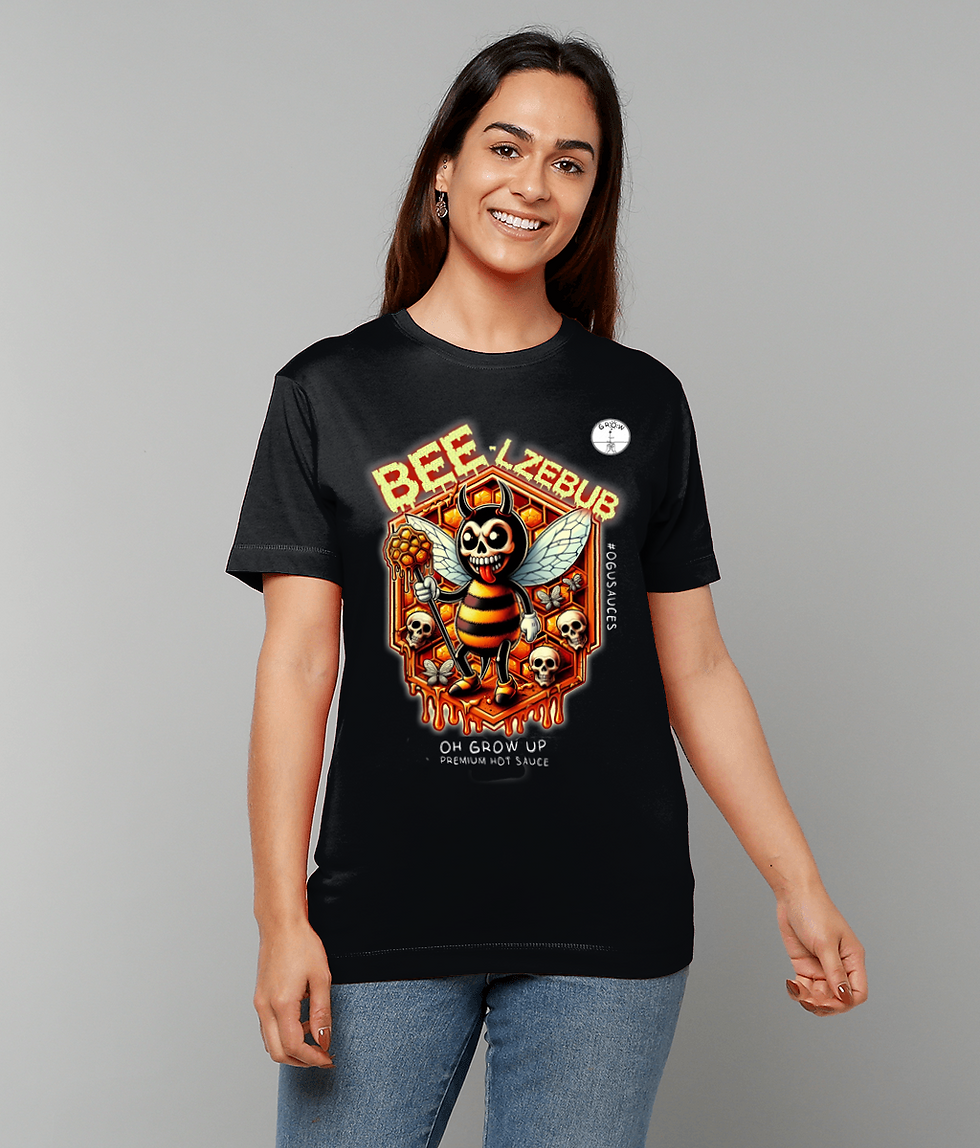 Thumbnail: Bee-lzebub T-Shirt (unisex)