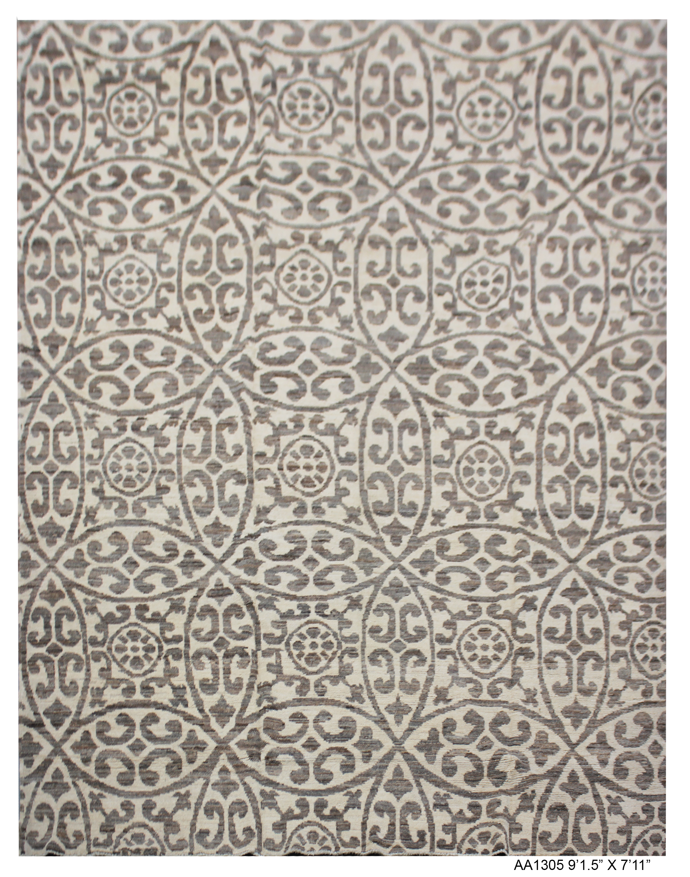 Hand Knotted Gabbeh Rug. 7'11" x 9'5"