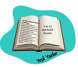 3 ve 12 Dakikalık Kitap Özetleri