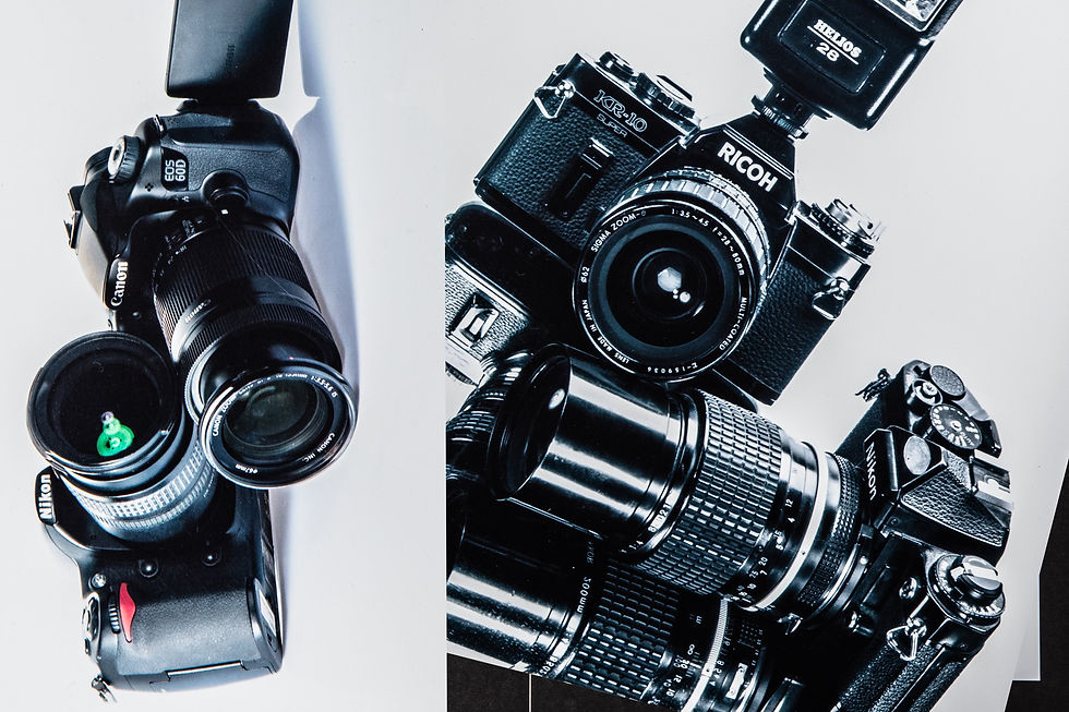 Appareille de photgraphie numérique vs photographie argentique