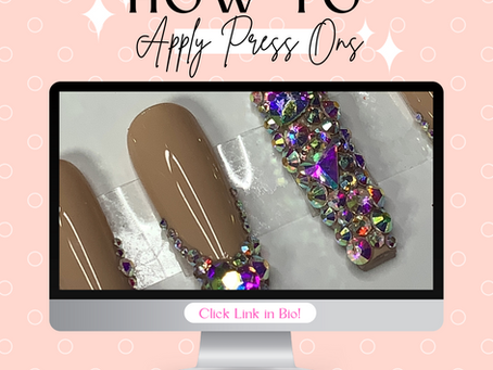How To Glue On Press Ons