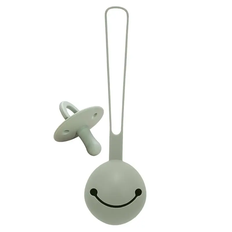 Thumbnail: 100%Food Safe Approve Silicifier Holder Portable Nipple Case Baby Accessories