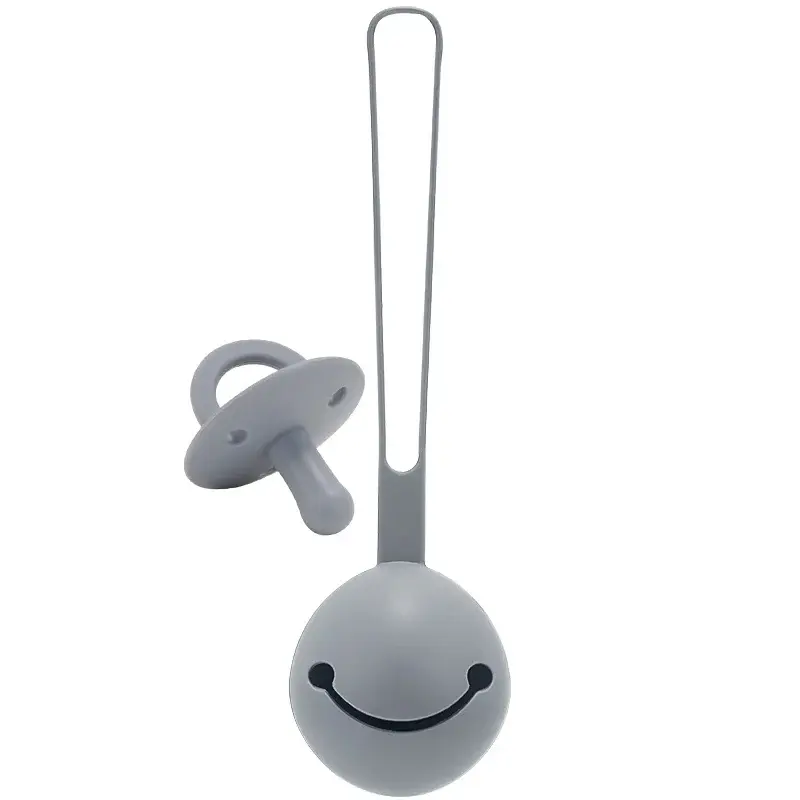 Thumbnail: 100%Food Safe Approve Silicifier Holder Portable Nipple Case Baby Accessories