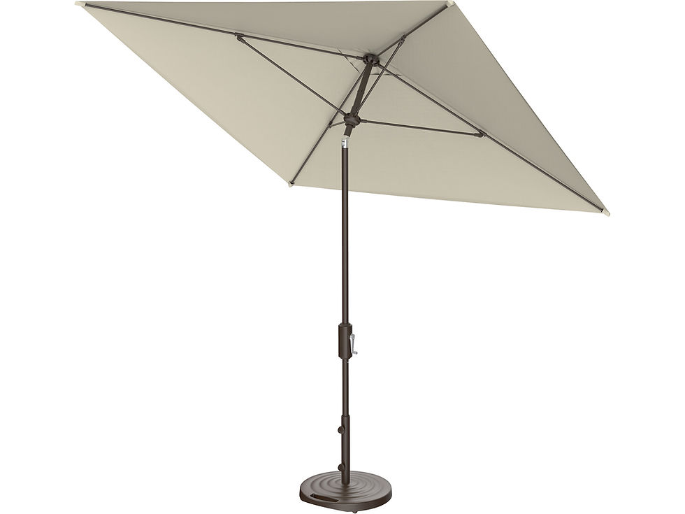 Thumbnail: Treasure Garden Special Order Sunbrella Flex Market Aluminum Flex 7.5' Square Cr